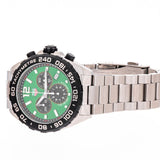 Tag Heuer Formula 1 Chronograph Green Dial Silver Steel Strap Watch for Men - CAZ101AP.BA0842 Authentic Buy Shop Now