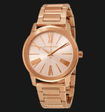 Michael Kors Hartman Rose Gold Dial Rose Gold Steel Strap Watch For Women - MK3491 Authentic Buy Shop Now