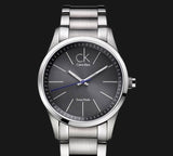 Calvin Klein Bold Grey Dial Silver Steel Strap Watch for Men - K2241107 Authentic Buy Shop Now