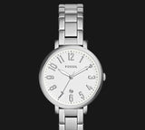 Fossil Jacqueline White Dial Silver Steel Strap Watch for Women - ES3969 Authentic Buy Shop Now