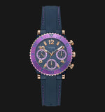 Guess Cosmic Multifunction Blue Dial Blue Silicone Strap Watch For Women - GW0466L2 Authentic Buy Shop Now