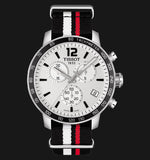Tissot T Sport Quickster Chronograph NATO Watch For Men - T095.417.17.037.01 Authentic Buy Shop Now