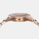 Michael Kors Lauryn Three-Hand Crystals Rose Gold Dial Rose Gold Steel Strap Watch for Women - MK4736 Authentic Buy Shop Now