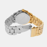 Michael Kors Runway Chronograph Gold Dial Two Tone Steel Strap Watch For Women - MK7329 Authentic Buy Shop Now