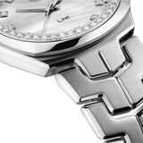 Tag Heuer Link Quartz Diamonds Mother of Pearl Dial Silver Steel Strap Watch for Women - WBC1316.BA0600 Authentic Buy Shop Now