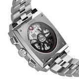 Tag Heuer Monaco Automatic Chronograph Blue Dial Silver Steel Strap Watch for Men - CBL2111.BA0644 Authentic Buy Shop Now