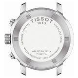 Tissot PRC 200 Chronograph Black Dial Silver Steel Strap Watch For Men - T114.417.11.057.00 Authentic Buy Shop Now