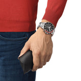 Tissot Seastar 1000 Chronograph Black Dial Silver Steel Strap Watch For Men - T120.417.11.051.01 Authentic Buy Shop Now