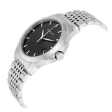 Gucci G Timeless Diamonds Black Dial Silver Steel Strap Watch For Men - YA126405 Authentic Buy Shop Now