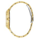 Guess Cosmo Diamonds Gold Dial Gold Steel Strap Watch For Women - GW0033L2 Authentic Buy Shop Now