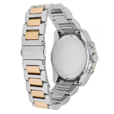 Michael Kors Brecken Chronograph White Dial Two Tone Steel Strap Watch For Women - MK6368 Authentic Buy Shop Now