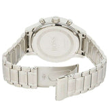 Hugo Boss Aeroliner Chronograph White Dial Silver Steel Strap Watch for Men - 1513182 Authentic Buy Shop Now