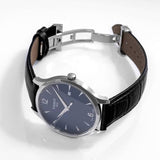 Tissot T Classic Tradition Blue Dial Black Leather Strap Watch For Men - T063.610.16.047.00 Authentic Buy Shop Now