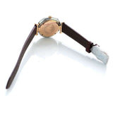 Emporio Armani Gianni T-Bar Quartz Silver Dial Brown Leather Strap Watch For Women - AR11061 Authentic Buy Shop Now