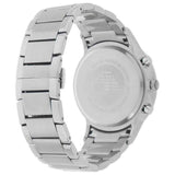 Emporio Armani Renato Chronograph Cream Dial Silver Steel Strap Watch For Men - AR2458 Authentic Buy Shop Now
