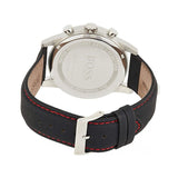 Hugo Boss Navigator Black Dial Black Leather Strap Watch for Men - 1513535 Authentic Buy Shop Now