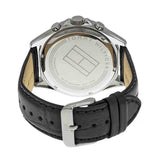 Tommy Hilfiger Luke Quartz Black Dial Black Leather Strap Watch for Men - 1791117 Authentic Buy Shop Now