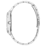 Guess Crystalline Diamonds Black Dial Silver Steel Strap Watch for Women - GW0114L1 Authentic Buy Shop Now