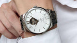 Tissot Tradition Powermatic 80 Open Heart Automatic Watch For Men - T063.907.11.038.00 Authentic Buy Shop Now