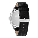 Tommy Hilfiger Weston Chronograph Black Dial Black Leather Strap Watch For Men - 1710502 Authentic Buy Shop Now