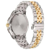 Versace Hellenyium Quartz Blue Dial Two Tone Steel Strap Watch for Men - VEVK00520 Authentic Buy Shop Now
