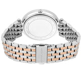 Michael Kors Darci Silver Dial Two Tone Stainless Steel Strap Watch for Women - MK3203 Authentic Buy Shop Now