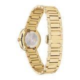 Versace Virtus Mini Quartz Red Dial Gold Steel Strap Watch For Women - VET300321 Authentic Buy Shop Now