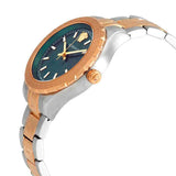 Versace Hellenyium Green Dial Two Tone Steel Strap Watch for Women - V12050015 Authentic Buy Shop Now