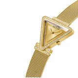 Guess Fame Diamonds Gold Dial Gold Mesh Bracelet Watch for Women - GW0508L2 Authentic Buy Shop Now