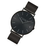 Coach Charles Black Dial Black Mesh Bracelet Watch for Men - 14602148 Authentic Buy Shop Now