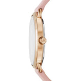 Michael Kors Portia Quartz White Dial Pink Leather Strap Watch For Women - MK2659 Authentic Buy Shop Now