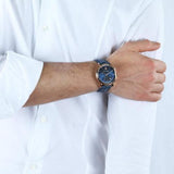 Maserati Epoca Blue Dial Leather Blue Strap Watch For Men - R8871618007 Authentic Buy Shop Now