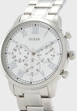 Guess Hendrix Silver Dial Silver Steel Strap Watch for Men - GW0066G1 Authentic Buy Shop Now