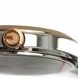 Gucci G Timeless Silver Dial Two Tone Steel Strap Watch For Men - YA126447 Authentic Buy Shop Now