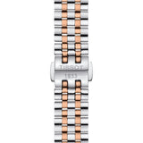 Tissot T Classic Carson Premium 30 White Dial Two Tone Steel Strap Watch for Women - T122.207.22.031.01 Authentic Buy Shop Now