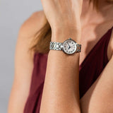 Tissot Bellissima Automatic Silver Dial Silver Steel Strap Watch For Women - T126.207.11.013.00 Authentic Buy Shop Now