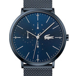 Lacoste Moon Blue Dial Blue Mesh Strap Watch for Men - 2011058 Authentic Buy Shop Now