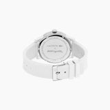 Lacoste Jeremyville White Dial White Silicone Strap Watch for Men - 2011072 Authentic Buy Shop Now