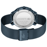 Lacoste Replay Blue Dial Blue Steel Strap Watch for Men - 2011196 Authentic Buy Shop Now