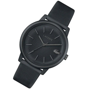 Lacoste 12.12 Move Gray Dial Gray Silicon Strap Watch for Men - 2011242 Authentic Buy Shop Now