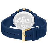 Lacoste 12.12 Blue Dial Blue Silicon Strap Watch for Men - 2011248 Authentic Buy Shop Now