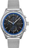 Lacoste Apext Black Dial Silver Steel Strap Watch for Men - 2011298 Authentic Buy Shop Now