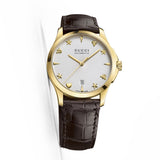 Gucci G Timeless Silver Dial Brown Leather Strap Watch for Men - YA126470 Authentic Buy Shop Now