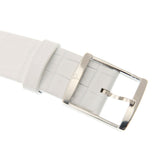 Calvin Klein Window White Dial White Leather Strap Watch for Women - K2M23120 Authentic Buy Shop Now
