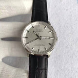 Mido Comander II Automatic Chronometer Silver Dial Black Leather Strap Watch For Men - M021.431.16.031.00 Authentic Buy Shop Now