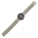 Calvin Klein High Noon Black Dial Silver Mesh Bracelet Watch for Men - K8M21121 Authentic Buy Shop Now