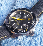 Tag Heuer Aquaracer Grey Dial Watch for Men - WAY211F.FC6362 Authentic Buy Shop Now