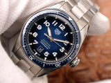 Tag Heuer Autavia Automatic Blue Dial Silver Steel Strap Watch for Men - WBE5116.EB0173 Authentic Buy Shop Now