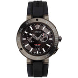 Versace V Extreme Chronograph Black Tone Dial Black Rubber Strap Watch for Men - VCN020017 Authentic Buy Shop Now