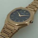 D1 Milano Ultra Thin Brown Dial Gold Steel Strap Watch for Men - D1-UTBJ13 Authentic Buy Shop Now